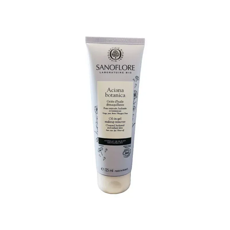 Sanoflore Aciana Botanica Gelée d’huile démaquillante 125ml