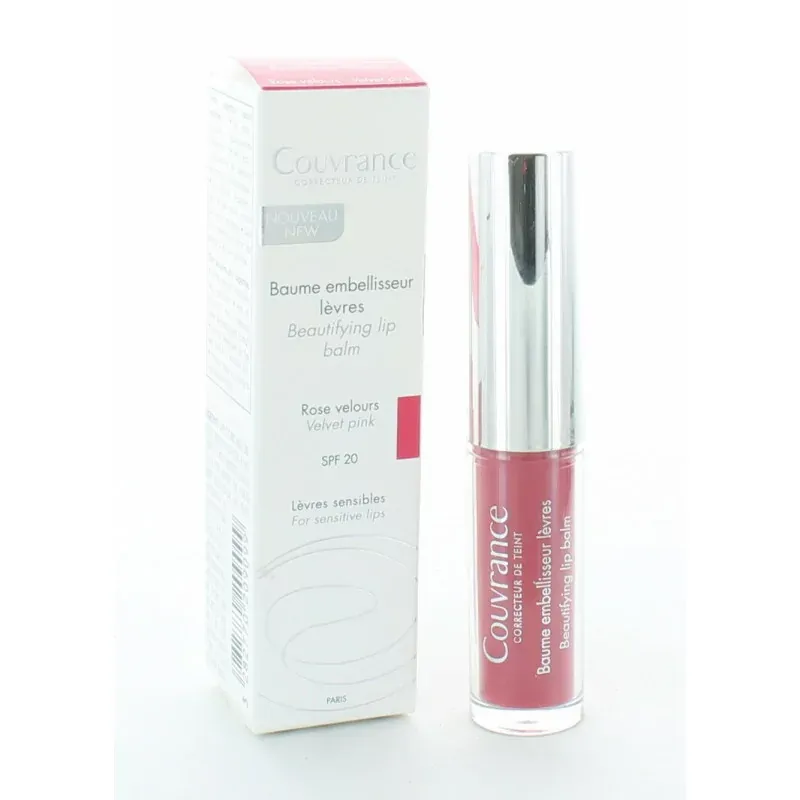 Avène Couvrance Baume Embellisseur Lèvres Rose Velours SPF20