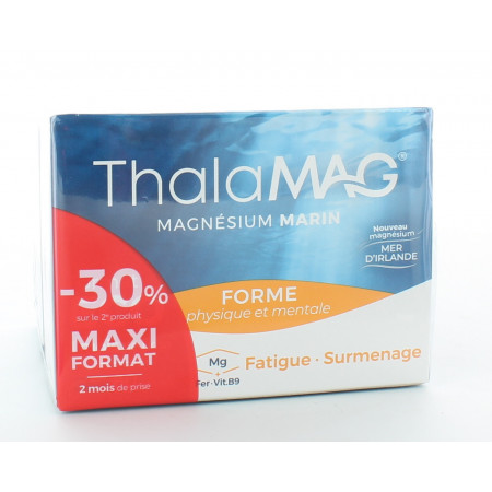 Thalamag Magnésium Marin Forme 2X60 gélules