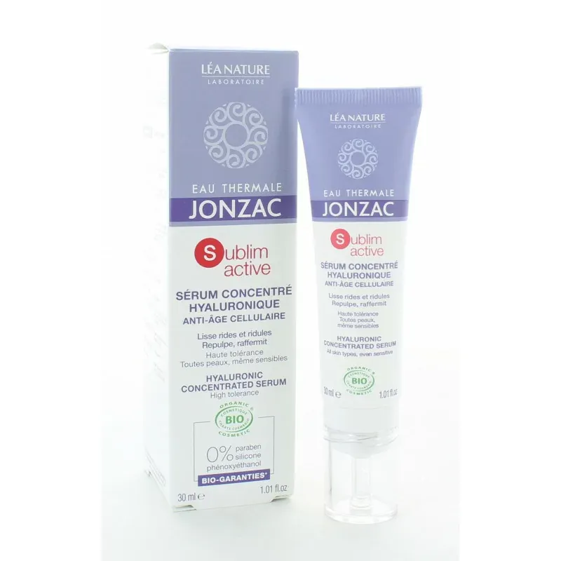 Jonzac Sublimactive Sérum Concentré Hyaluronique 30ml