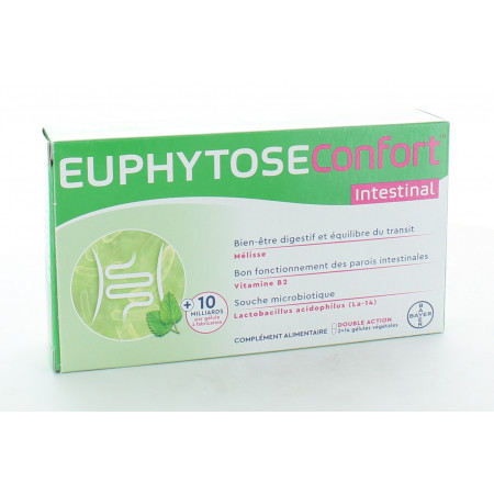 Euphytose Confort Intestinal 2X14 gélules