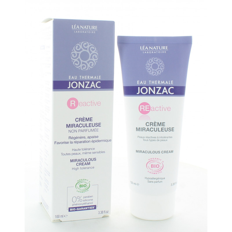 Jonzac REactive Crème Miraculeuse 100ml - Univers Pharmacie