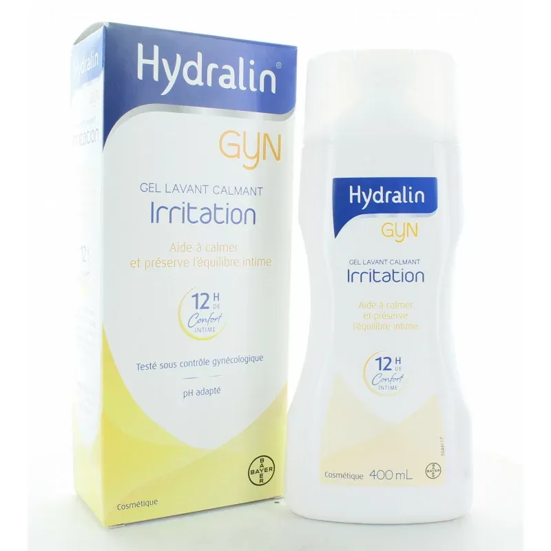 Hydralin Gyn Gel Lavant Calmant 400ml