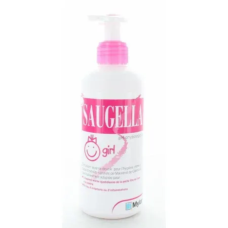 Saugella Girl Émulsion Lavante Douce 200ml