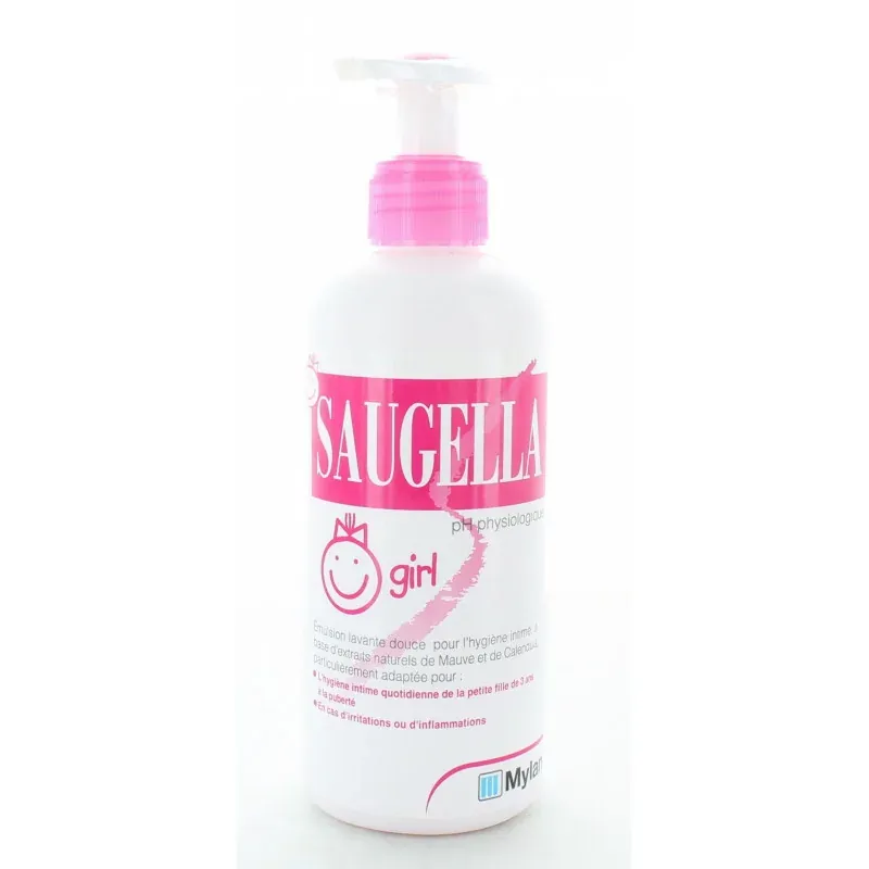 Saugella Girl Émulsion Lavante Douce 200ml