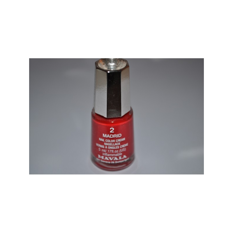Soin des ongles, vernis ongles, dissolvant ongles Univers Pharmacie MAVALA VERNIS MADRID 2