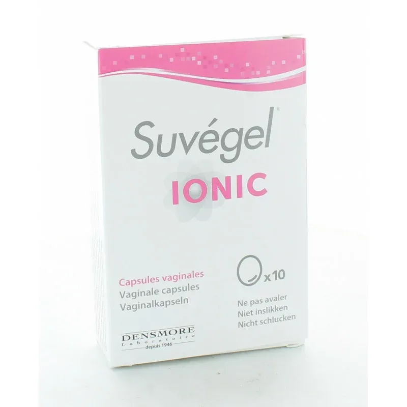Suvégel Ionic Capsules Vaginales X10