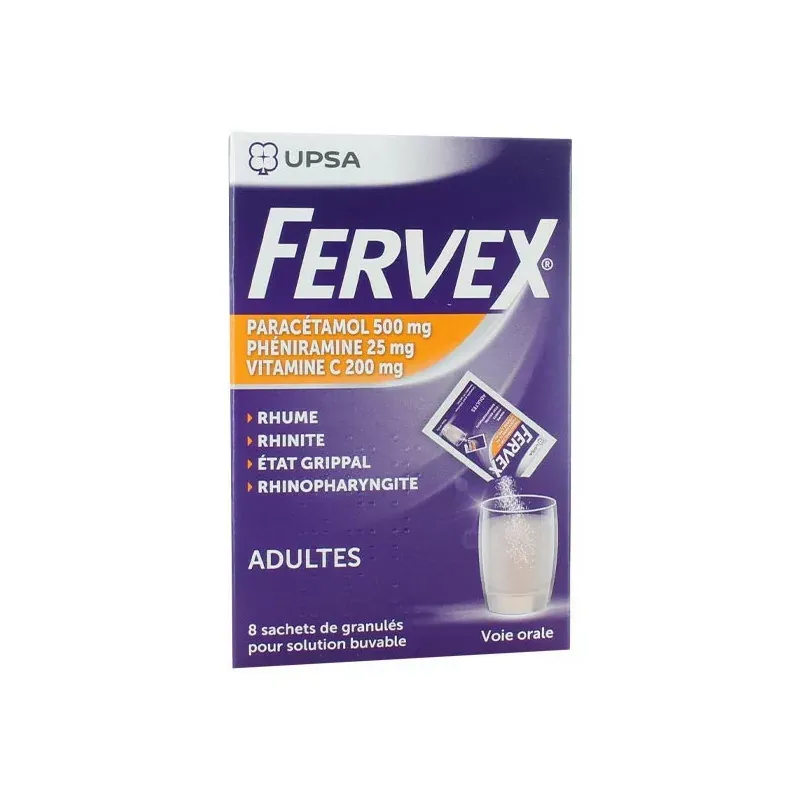 Fervex Adulte 8 sachets