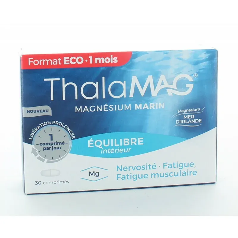 Thalamag Magnésium Marin Équilibre Intérieur 30 comprimés