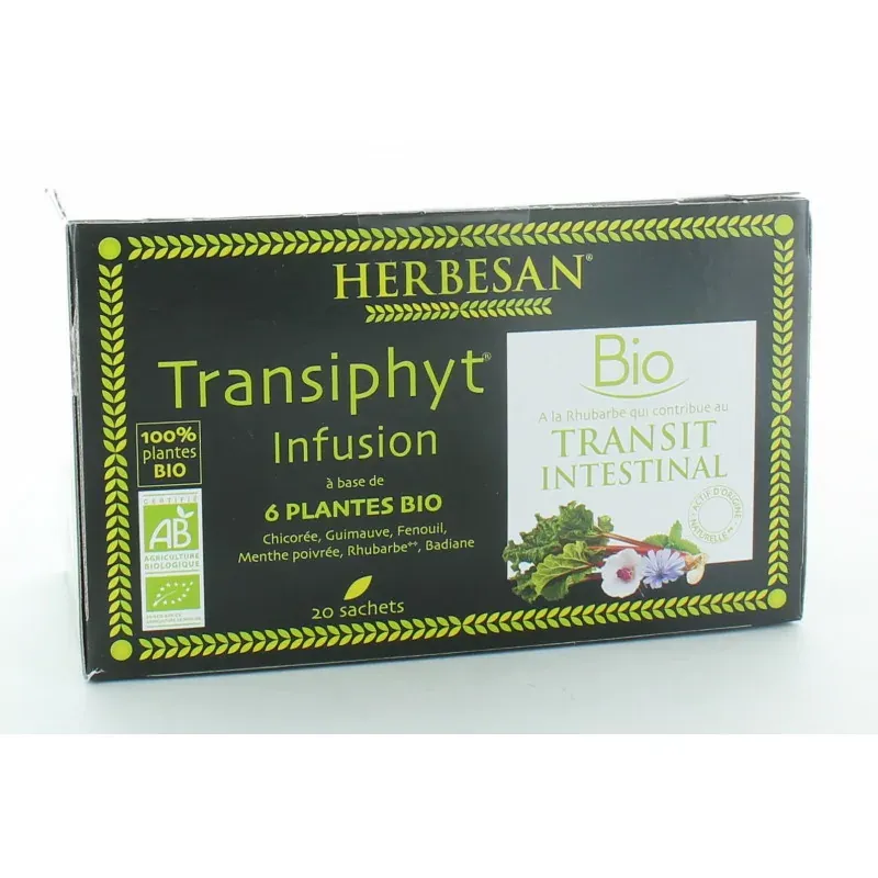 Herbesan Transiphyt Infusion Bio 20 sachets