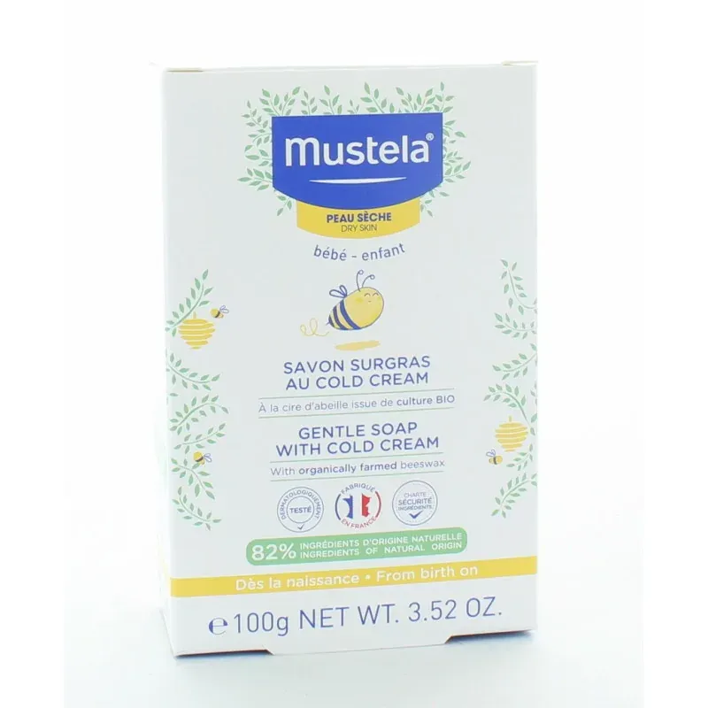 Mustela Savon Surgras au Cold Cream 100g