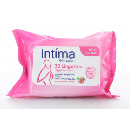 Intima Gyn'Expert Lingettes Intimes X30