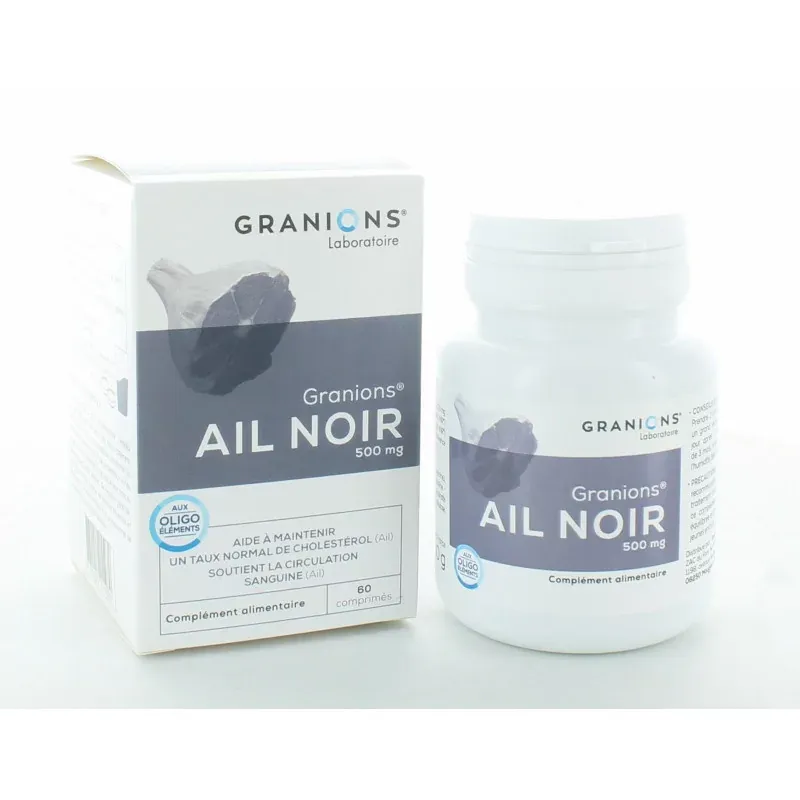 Granions Ail Noir 500mg 60 comprimés