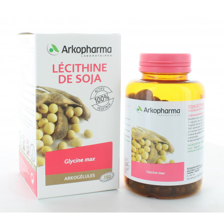 Arkopharma Arkogélules Lécithine de Soja 150 capsules