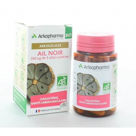 Arkopharma Arkogélules Bio Ail Noir 40 gélules