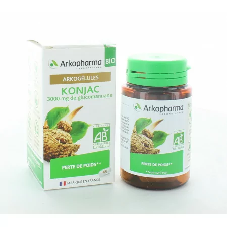 Arkopharma Arkogélules Bio Konjac 45 gélules