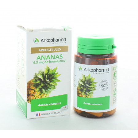 Arkopharma Arkogélules Ananas 45 gélules