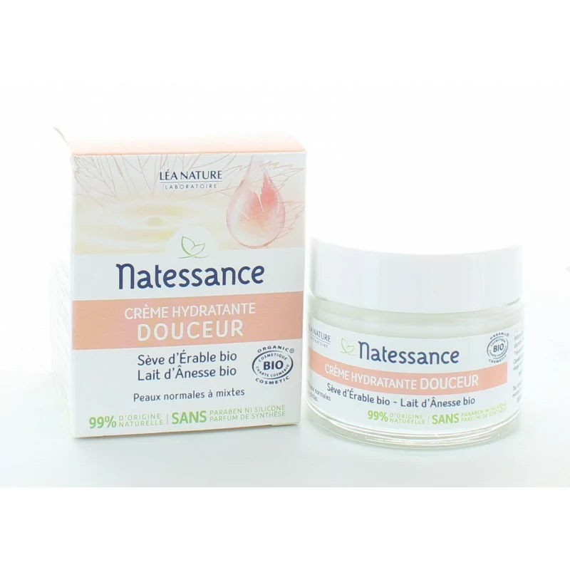 Natessance Crème Hydratante Douceur 50ml - Univers Pharmacie