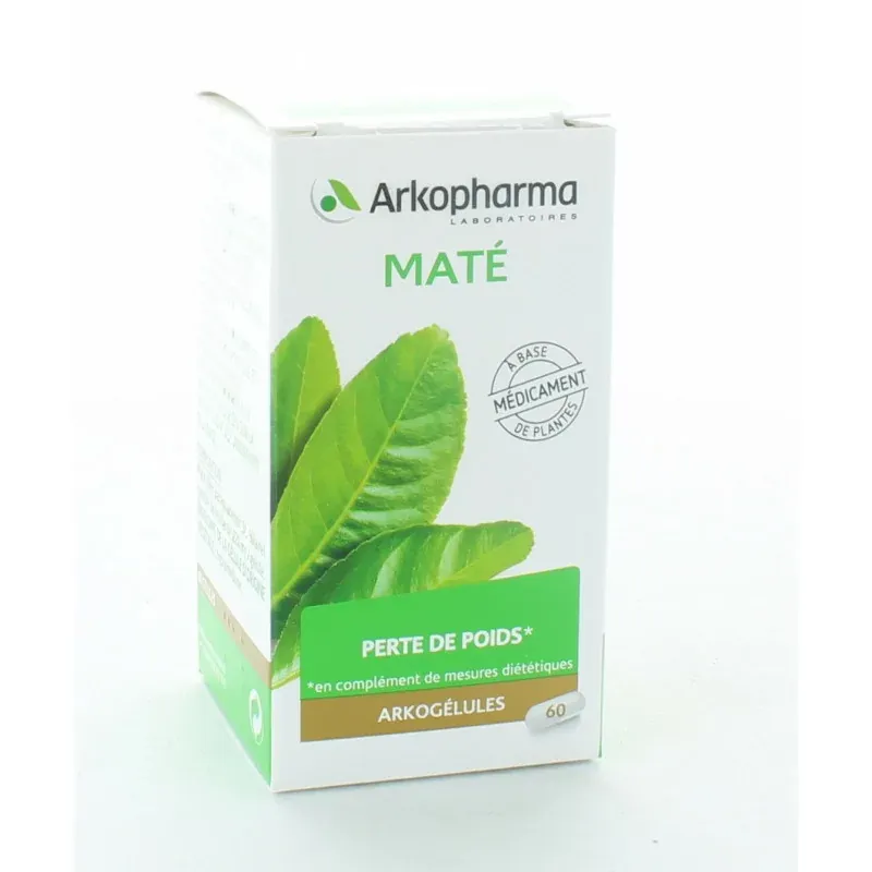 Arkopharma Arkogélules Maté 60 gélules