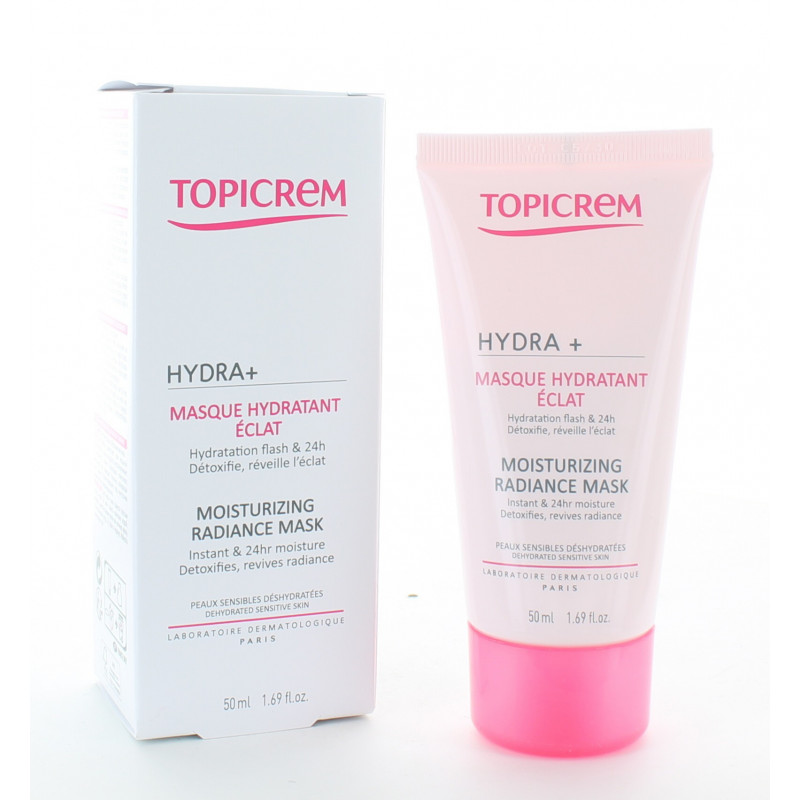 Topicrem Hydra+ Masque Hydratant Éclat 50ml
