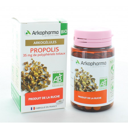 Arkopharma Arkogélules Bio Propolis 40 gélules