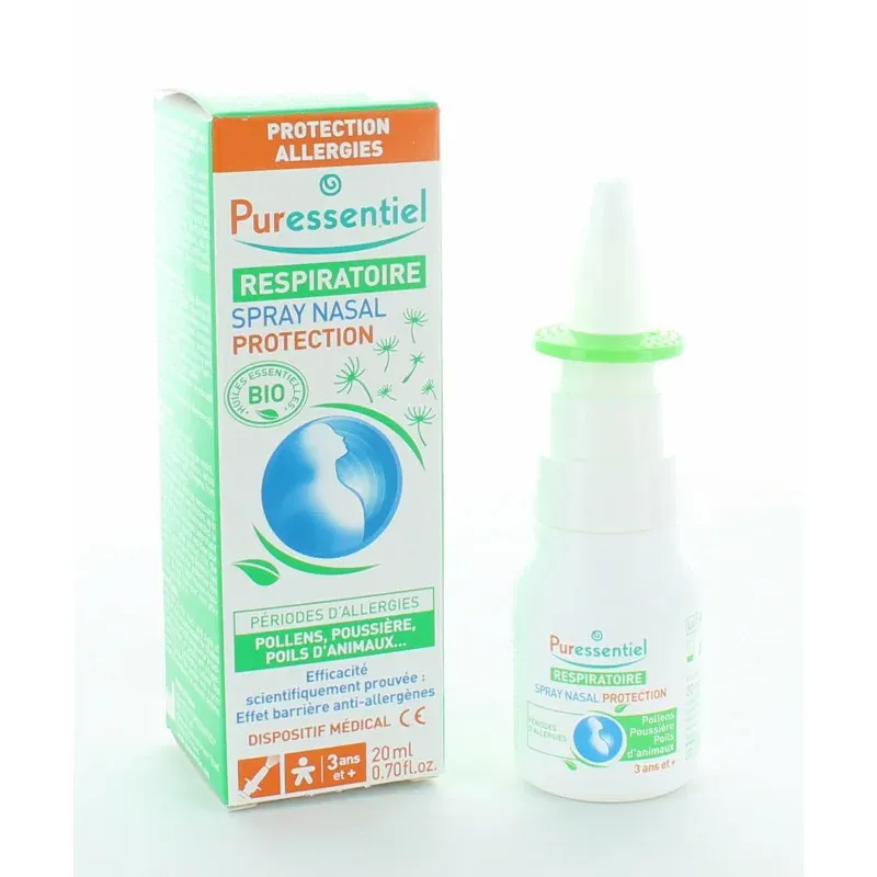 Puressentiel Respiratoire Spray Nasal Protection Allergies 20ml