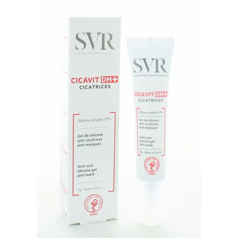 SVR Cicavit DM+ Cicatrices Gel de Silicone 15g