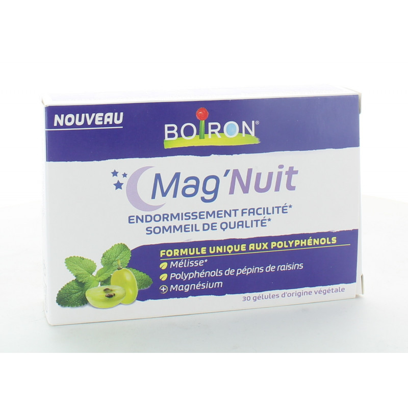 Boiron Mag'Nuit 30 gélules Boiron Mag'Nuit 30 gélules