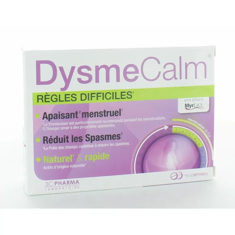 DysmeCalm Règles Difficiles 15 comprimés
