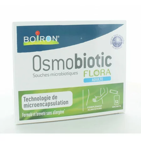 Boiron OsmoBiotic Flora Adulte 12 sachets