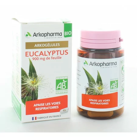 Arkopharma Arkogélules Bio Eucalyptus 45 gélules