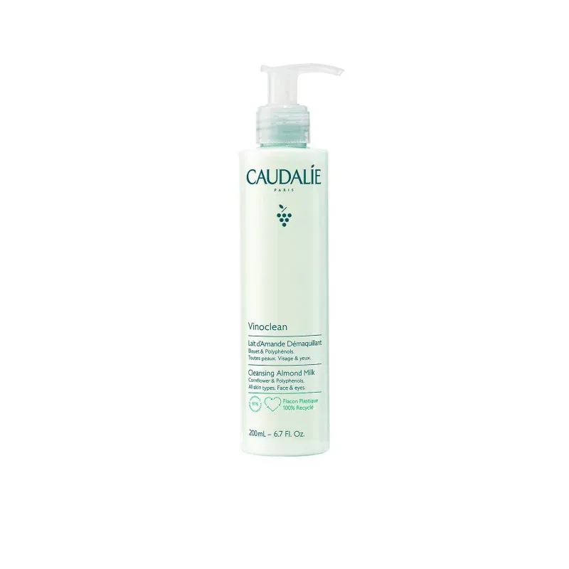 Caudalie Vinoclean Lait d'Amande Démaquillant 200ml