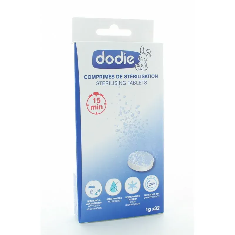 Dodie Comprimés de Stérilisation X32