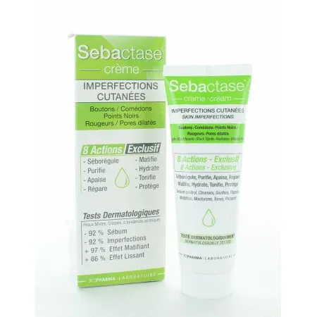 Sebactase Crème Imperfections Cutanées 50ml