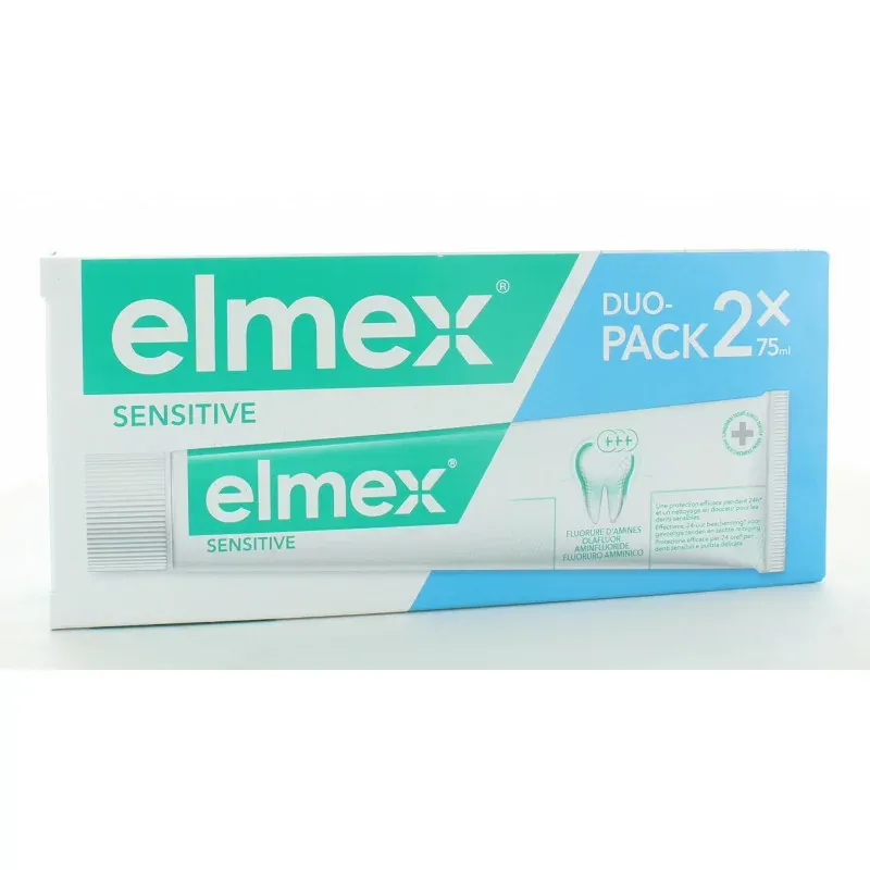 Elmex Dentifrice Sensitive 2X75 ml Elmex Dentifrice Sensitive 2X75 ml