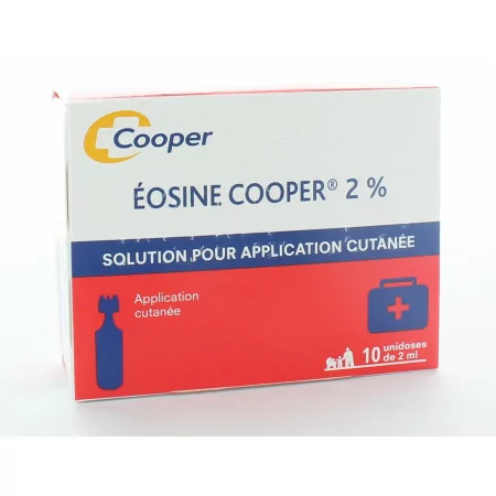 Cooper Éosine 2% 10X2ml
