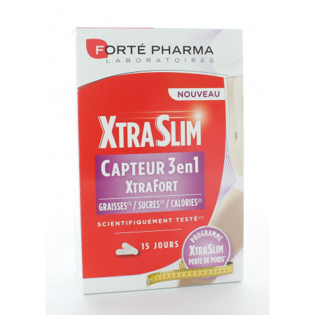Forté Pharma XtraSlim Capteur 3en1 XtraFort 60 gélules