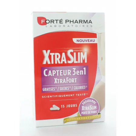 Forté Pharma XtraSlim Capteur 3en1 XtraFort 60 gélules