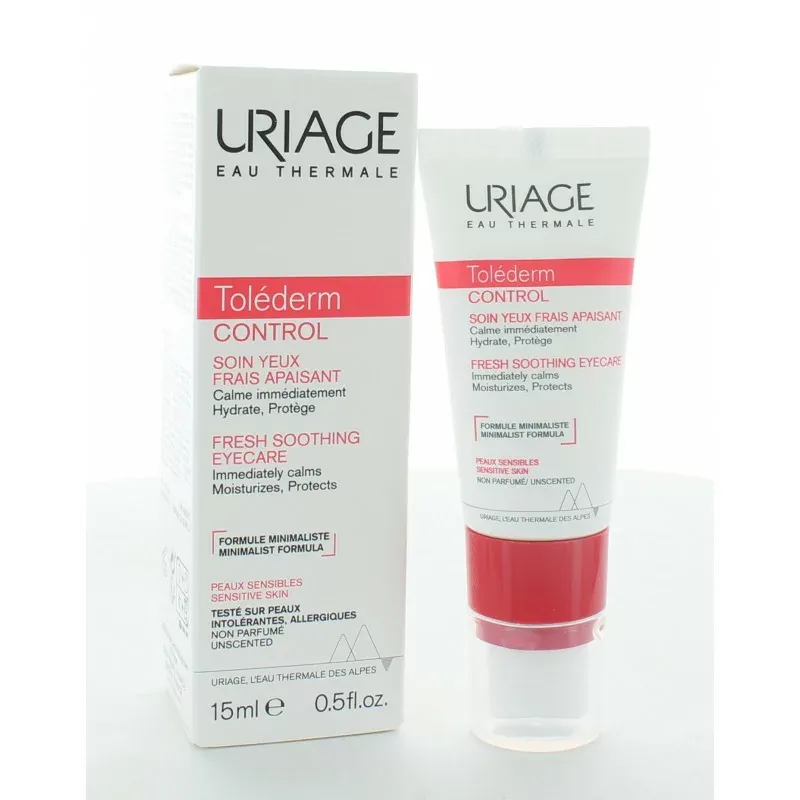 Uriage Toléderm Control Soin Yeux Frais Apaisant 15ml
