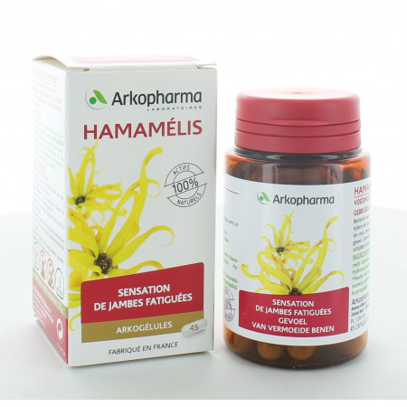 Arkopharma Arkogélules Bio Hamamélis 45 gélules