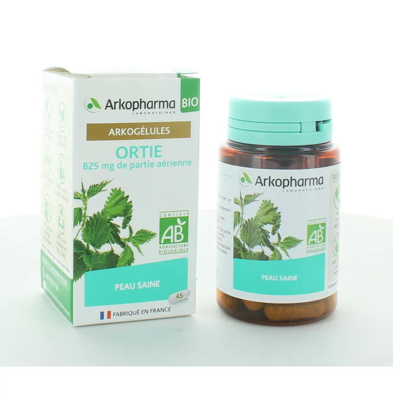 Arkopharma Arkogélules Ortie BIO - 45 gélules - Pharmacie en ligne