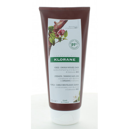 Klorane Après-shampooing à la Quinine & Edelweiss Bio 200ml