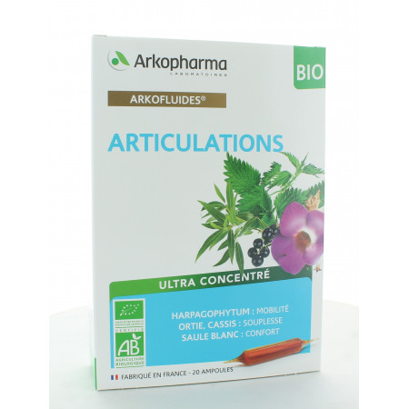 Arkopharma Arkofluides Bio Articulations 20 ampoules