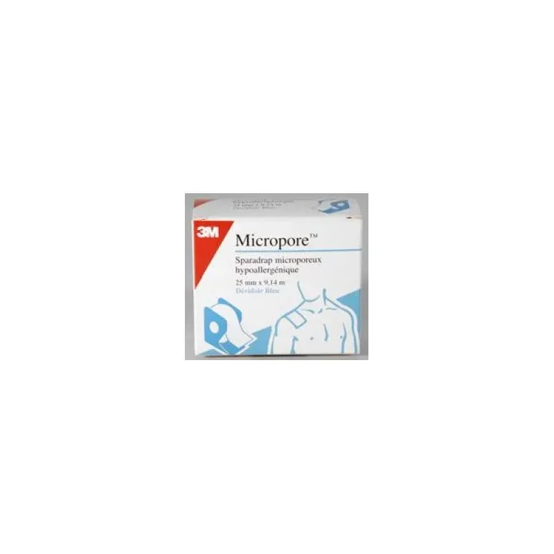 MICROPORE 25MMX9M14 DEVID BLEU MICROPORE 25MMX9M14 DEVID BLEU