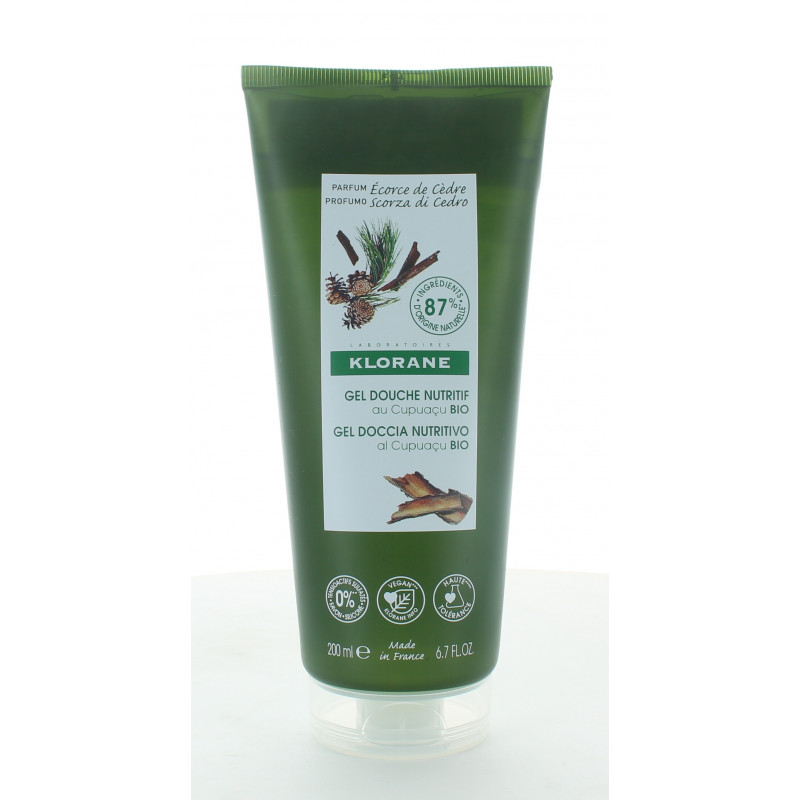Klorane Gel Douche Écorce de Cèdre 200ml Klorane Gel Douche Écorce de Cèdre 200ml