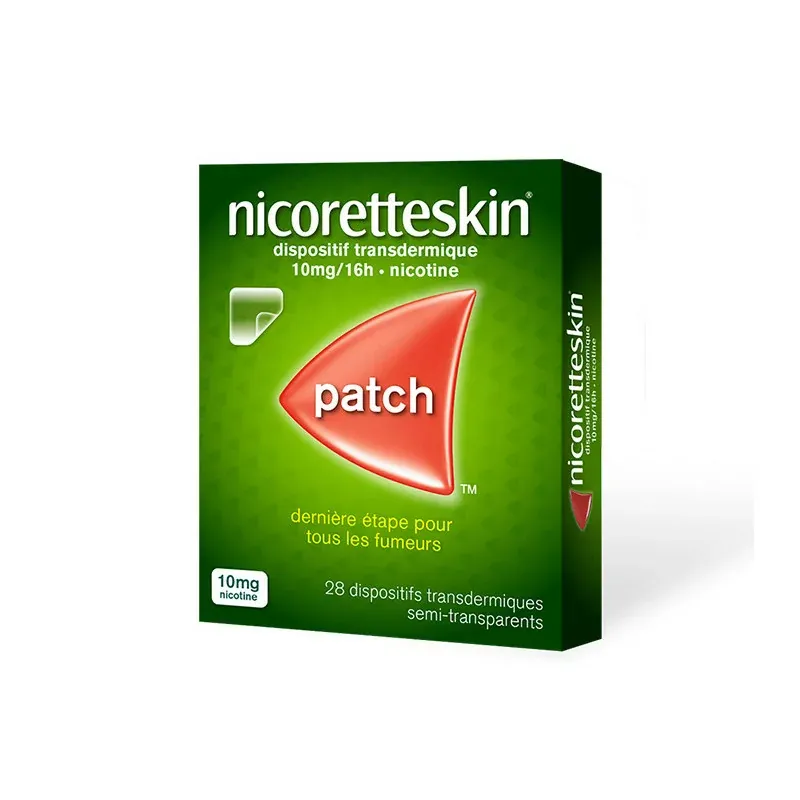 Nicoretteskin 10mg/16h 28 patchs transdermiques - Univers Pharmacie