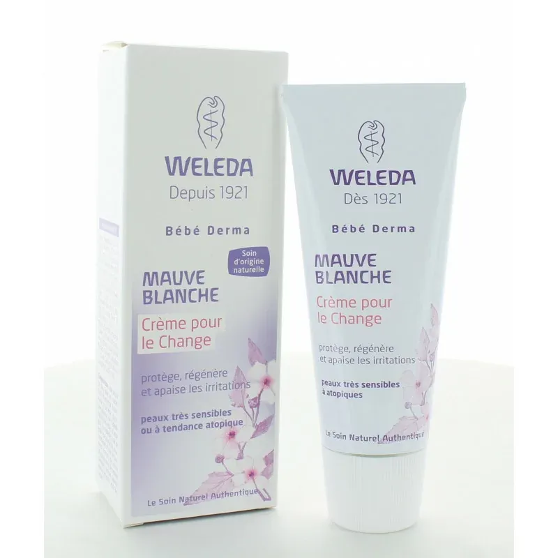 Weleda Bébé Mauve Blanche Crème pour le Change 50ml