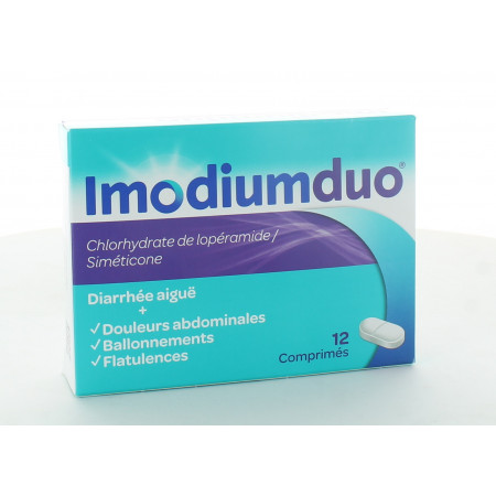 Imodiumduo 12 comprimés