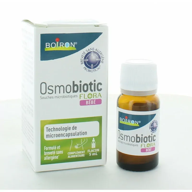 Boiron OsmoBiotic Flora Bébé 5ml