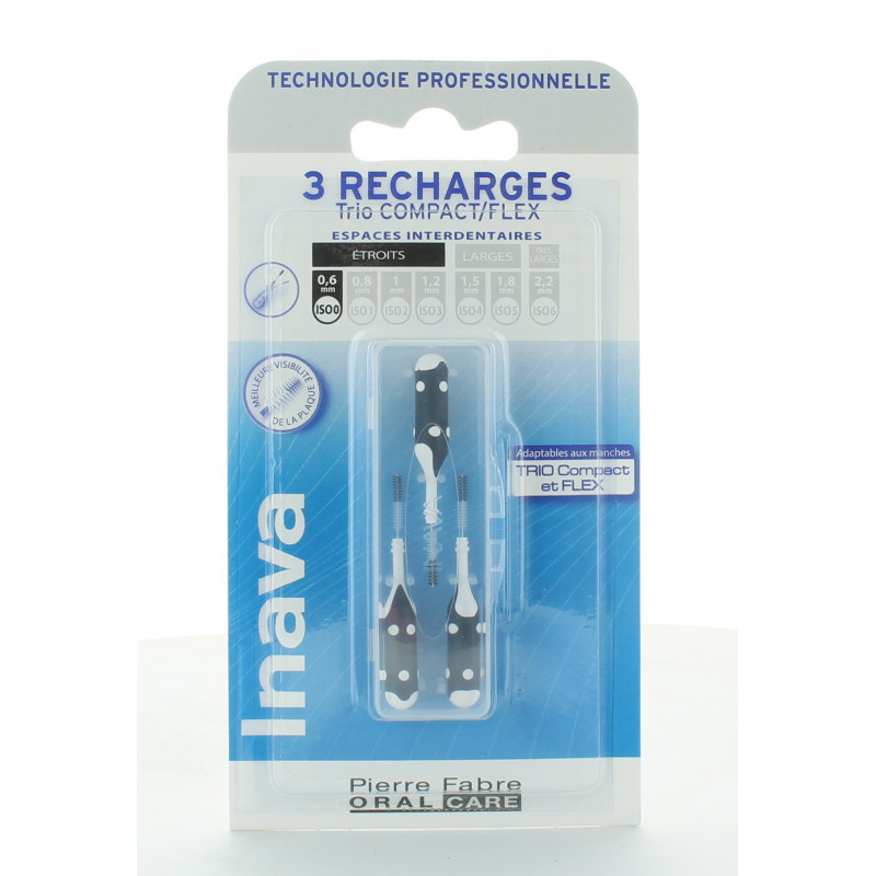 Inava Trio Compact/Flex Recharges 0,6mm X3 Inava Trio Compact/Flex Recharges 0,6mm X3
